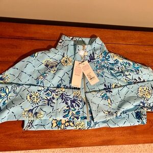 Lilly Pulitzer Skipper Popover Breakers Beach NWT